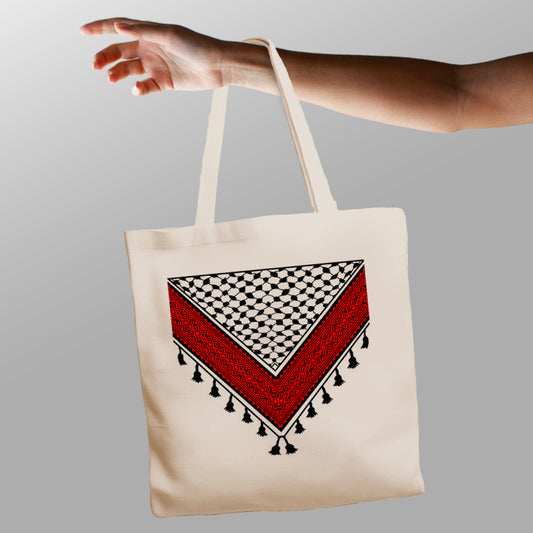 T2 Kofyeh Art |  Tote Bag (RED)